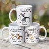 Corgi Dog Dad Love You A W-hole Lot Personalized Mug