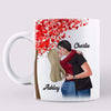 Couple Valentine Tree Personalized AOP Mug