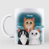 Life Is Better With Cute Fluffy Cats Personalized Mug