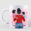 Mother‘s Day Mom Holding Her Kids Personalized Coffee Mug