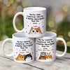 No Fur Child Ask For Better Slave Cat Dad Personalized AOP Mug