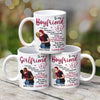 To My Boy Friend Girl Friend Kissing Couple  Gift For Him For Her Personalized Mug