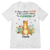 A House Without Cats Personalized Shirt