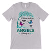 Angel Among Us Green Checkered Pattern Personalized Shirt