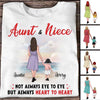 Aunt And Niece Always Heart To Heart Personalized Shirt