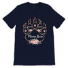 Bear Paw Floral Mama Bear Personalized Shirt