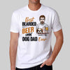 Bearded Beer Loving Dog Dad Old Man Personalized Shirt