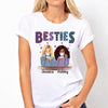 Beautiful Besties Colorful Patterned Personalized Shirt