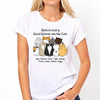 Behind Every Good Woman Are Her Cats Personalized Shirt