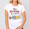 Being Grandma Is A Hoot Cute Owl Personalized Shirt
