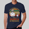 Being Grandpaw Is Priceless Dogs Personalized Shirt