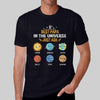Best Dad In The Universe Personalized Shirt