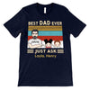 Best Dad Of Kids Personalized Shirt