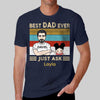 Best Dad Of Kids Personalized Shirt