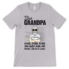 Best Grandpa Ever Just Ask Old Man Personalized Shirt