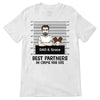 Best Partners In Crime Dad Grandpa And Kids Personalized Shirt