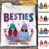 Besties Colorful Patterned Personalized Shirt