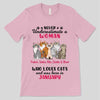 Birthday Gift Cat Mom Sitting Cat Cartoon Personalized Shirt