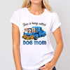 Blue Car Love Being Called Dog Mom Personalized Shirt