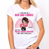 Breast Cancer Survivor Sassy Girl Personalized Shirt