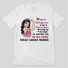 Breast Cancer Warrior The Storm Strong Woman Personalized Shirt
