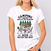 Camping And Beer Solve Problem Personalized Shirt