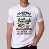 Camping And Dog Old Man Personalized Shirt