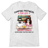 Camping Couple Adventuring Together Since Anniversary Gift Gift For Her Gift For Him Couple Personalized Shirt