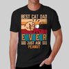 Cat Dad Fist Bump Personalized Shirt