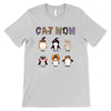 Cat Mom Halloween Pattern Personalized Shirt