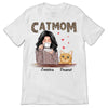 Cat Mom Pattern Personalized Shirt