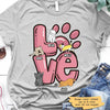 Cat Stacked Love Cute Cat Personalized Cat Shirt