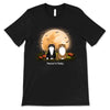 Cats In Moonlight Halloween Personalized Shirt