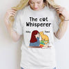 Chibi Girl The Cat Whisperer Personalized Shirt