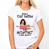 Cocktail Girl Cat Mom Happily Ever After Personalized Shirt