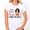 Cocktail Girls Sisters & Rules Personalized Shirt