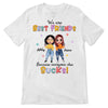 Colorful Crazy Doll Besties Personalized Shirt