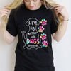 Colorful Pattern Best Dog Mom Ever Personalized Shirt