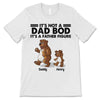 Dad Bod Cute Bear And Kids Personalized Shirt