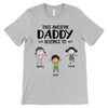 Dad Mom Grandpa Belongs To Stick Kids Personalized Shirt