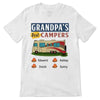 Daddy Grandpa‘s Best Campers Personalized Shirt