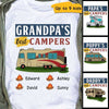 Daddy Grandpa‘s Best Campers Personalized Shirt