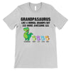 Daddy Grandpa Uncle Dinosaur And Kids Personalized Shirt (Ver 1-10 Kids)