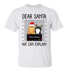 Dear Santa I Can Explain Fluffy Cat Personalized Shirt