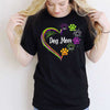 Dog Cat Mom Halloween Heart Personalized Shirt