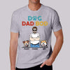 Dog Dad Bod Peeking Dog Personalized Shirt