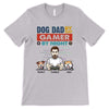 Dog Dad By Day Gamer By Night Personalized Shirt