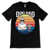 Dog Dad Old Man Circle Personalized Shirt