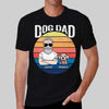 Dog Dad Old Man Circle Personalized Shirt