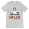 Dog Dad The Legend Old Man Personalized Shirt